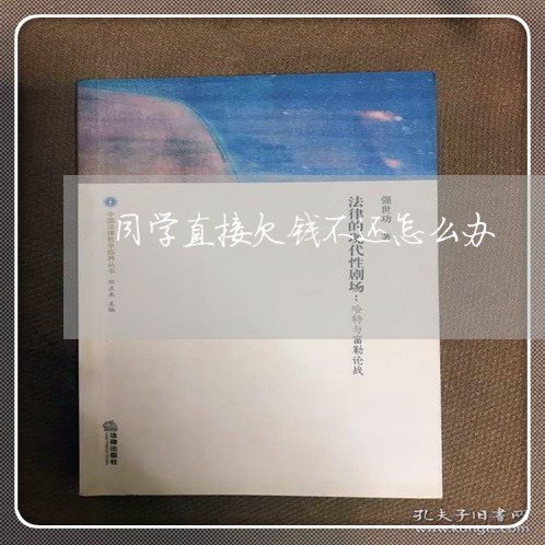 同学直接欠钱不还怎么办/2023112648483