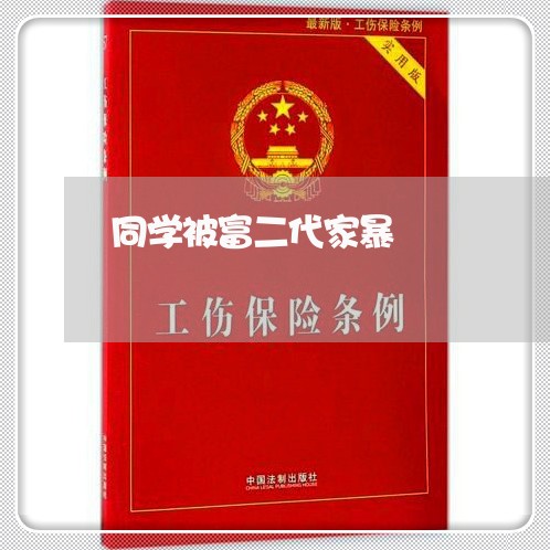 同学被富二代家暴/2023101480593