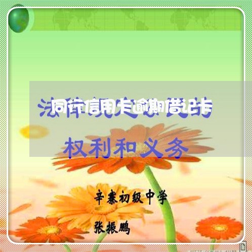 同行信用卡逾期借记卡/2023060361625