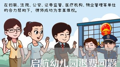 启航幼儿园退费问题/2023061782823