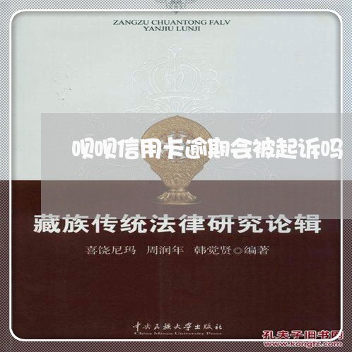 呗呗信用卡逾期会被起诉吗/2023111896050