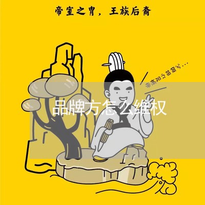 品牌方怎么维权/2023041918250