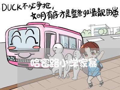 哈密路小学家暴/2023091572705