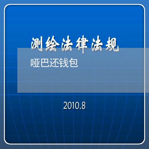 哑巴还钱包/2023121693815