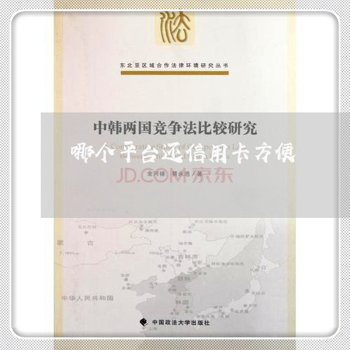 哪个平台还信用卡方便/2023082680594