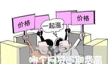 哪个网贷逾期费高/2023110192694