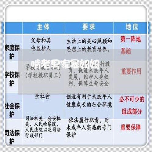 啃老男家暴妈妈/2023090773826