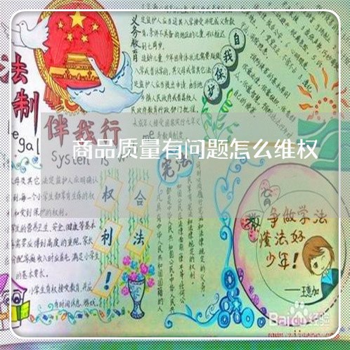 商品质量有问题怎么维权/2023062458595