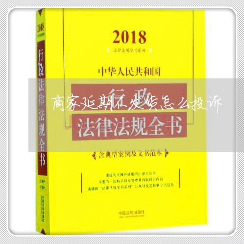 商家延期不发货怎么投诉/2023030353726