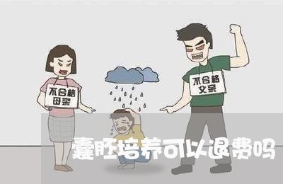 囊胚培养可以退费吗/2023061694714