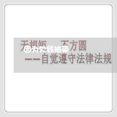 因为欠钱被带/2023121944615