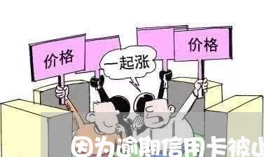 因为逾期信用卡被止付/2023062073694