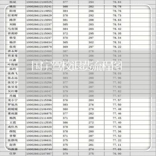 国宇驾校退费流程图/2023061574826