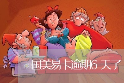 国美易卡逾期6天了/2023062909503