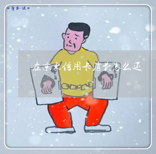 在京东信用卡消费怎么还/2023102406370