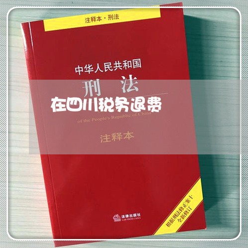 在四川税务退费/2023042094145