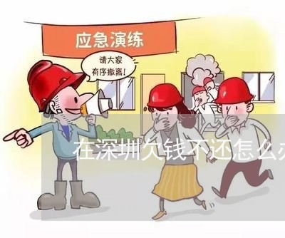 在深圳欠钱不还怎么办/2023110228260