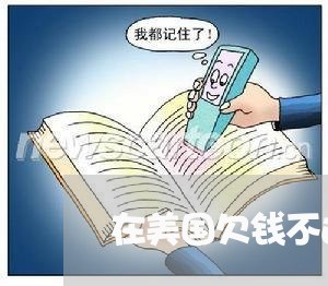 在美国欠钱不还会被判刑吗/2023110712792