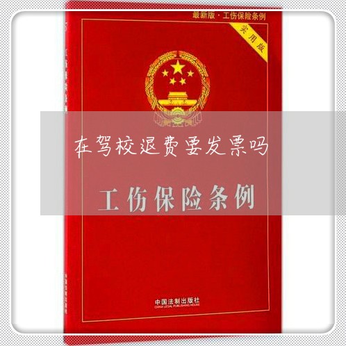 在驾校退费要发票吗/2023061730482