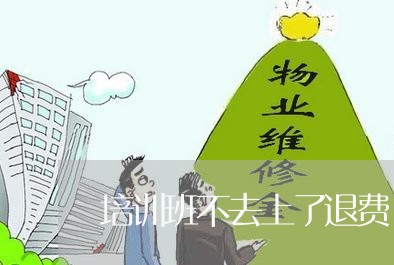 培训班不去上了退费/2023040848250