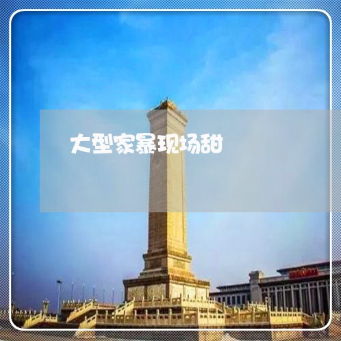 大型家暴现场甜/2023091084605