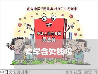 大学会欠钱吗/2023100993836