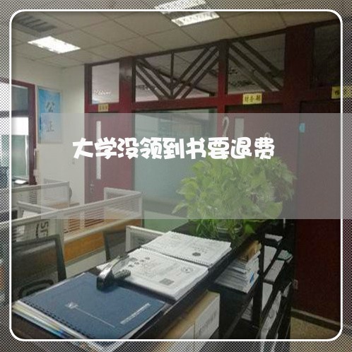 大学没领到书要退费/2023061753616