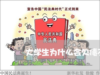 大学生为什么会欠债不还/2023110738372