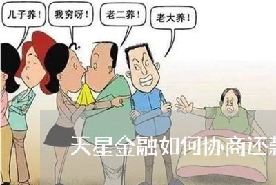 天星金融如何协商还款电话/2023092371584