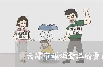 天津市婚姻登记的费用是多少钱/2023112617957