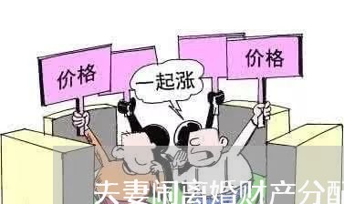 夫妻闹离婚财产分配/2023110603824