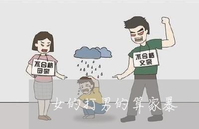 女的打男的算家暴/2023101472528