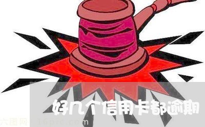 好几个信用卡都逾期/2023061040382