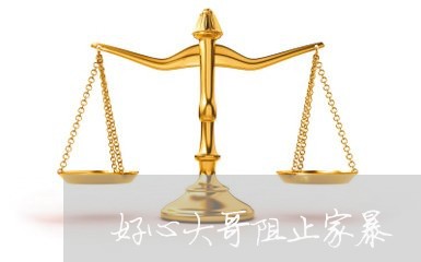 好心大哥阻止家暴/2023101052493