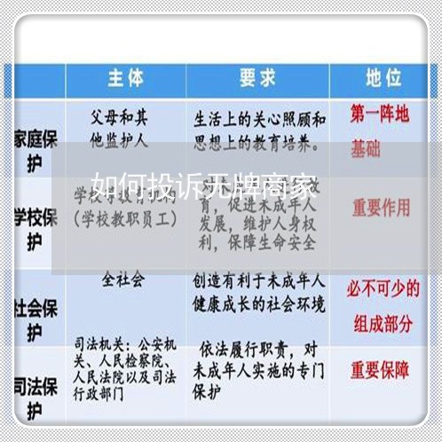 如何投诉无牌商家/2023022792704