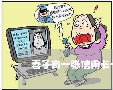 妻子有一张信用卡卡没还/2023081237381