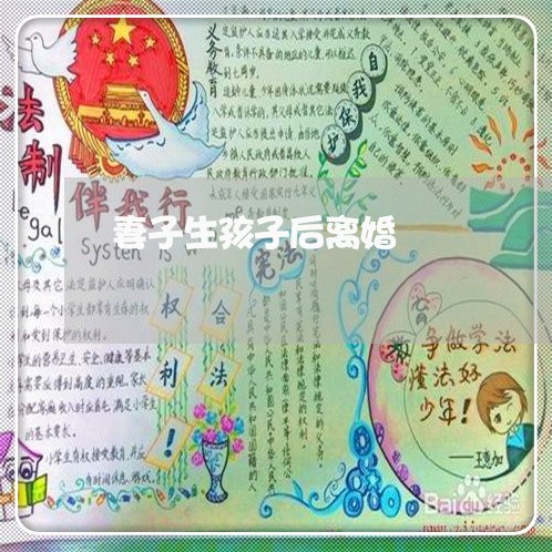 妻子生孩子后离婚/2023092789350