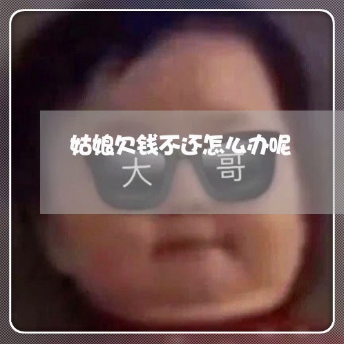 姑娘欠钱不还怎么办呢/2023092139671