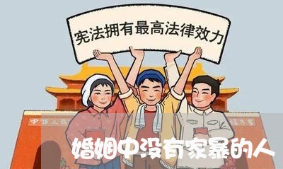 婚姻中没有家暴的人/2023081439815