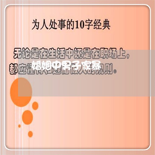 婚姻中男子家暴/2023121976047