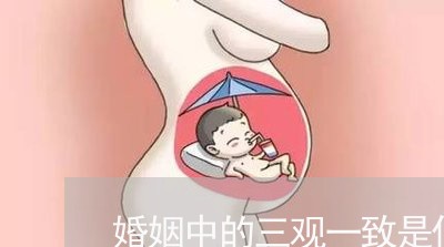 婚姻中的三观一致是什么/2023081450561