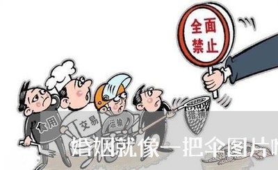 婚姻就像一把伞图片唯美/2023081863727