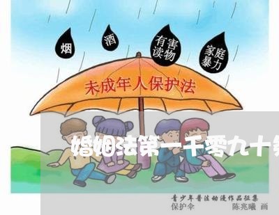 婚姻法第一千零九十条/2023112484058