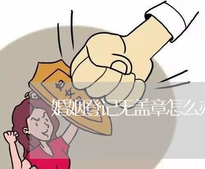 婚姻登记无盖章怎么办/2023081720706