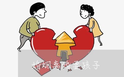 婚姻离婚要孩子/2023121998362