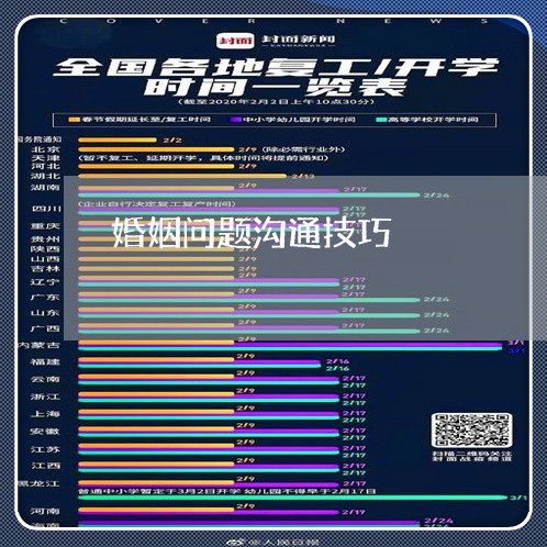 婚姻问题沟通技巧/2023112362936