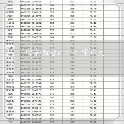 学会担当600字作文/2023032462829