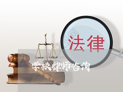 学校律师咨询/2023032574795