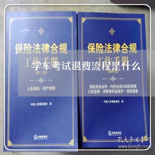 学车考试退费流程是什么/2023061772598