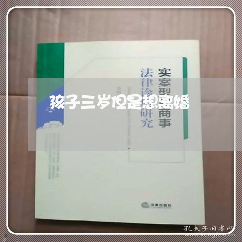 孩子三岁但是想离婚/2023110431370